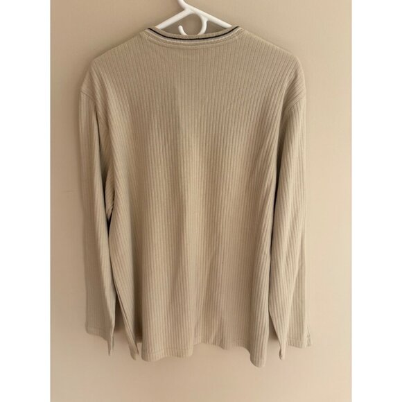 Old Navy Vintage Y2K Ribbed V-Neck Long Sleeve Sweater (Men’s L) NWT - Picture 7 of 11